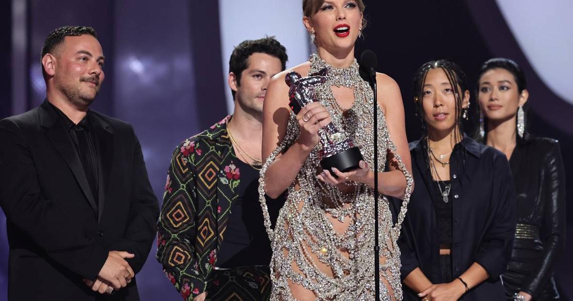 Taylor Swift Announces 'Brand New Album' In Video Of The Year Speech | News | MTV