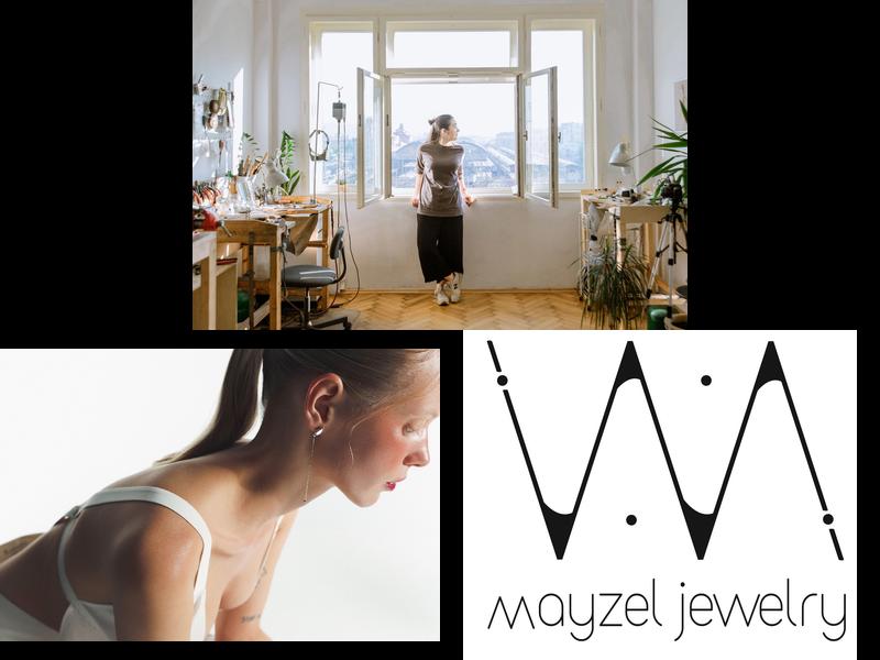 How does Vika Mayzel's B.A.I.T. collection convey the resilience of the refugee journey?