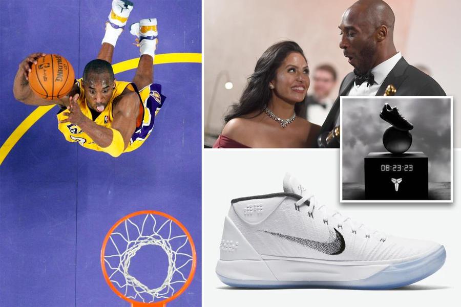 Vanessa Bryant designs Nike show to launch on Kobe's 45th birthday